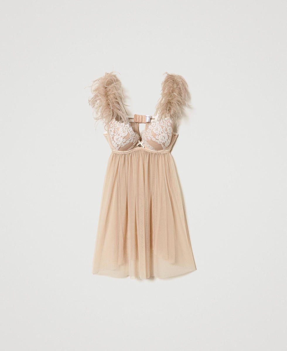 Baby doll twin set top