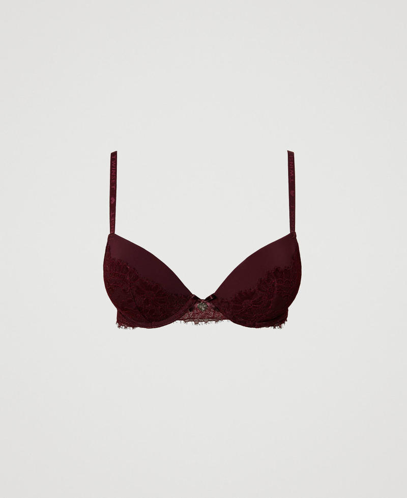 Soutien-gorge push-up en dentelle de Chantilly