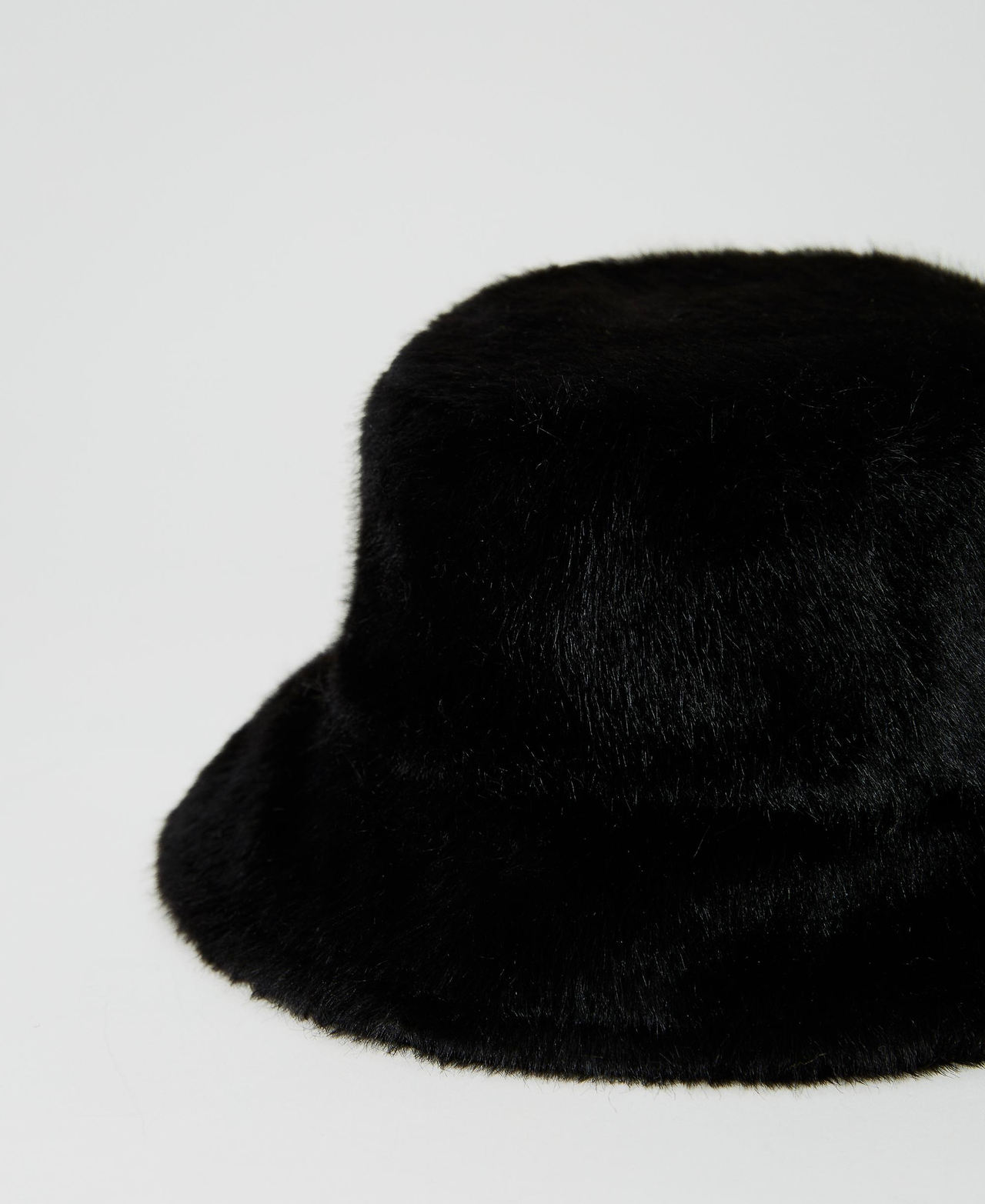 Faux fur fisherman's hat