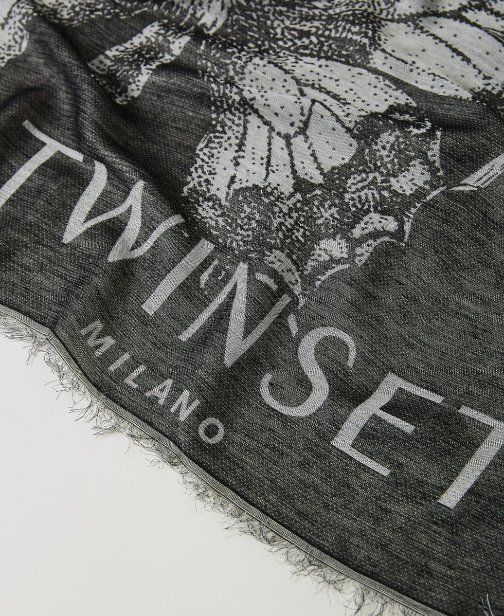 &Eacute;charpe jacquard florale