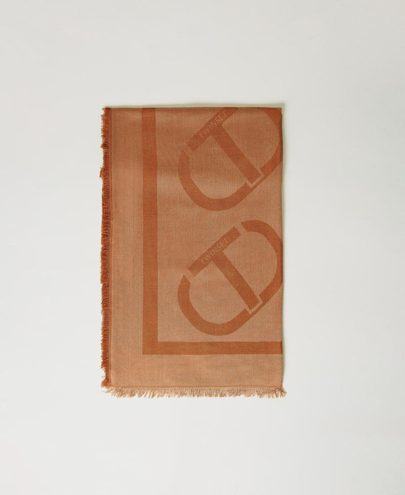 Keffieh jacquard avec Oval T