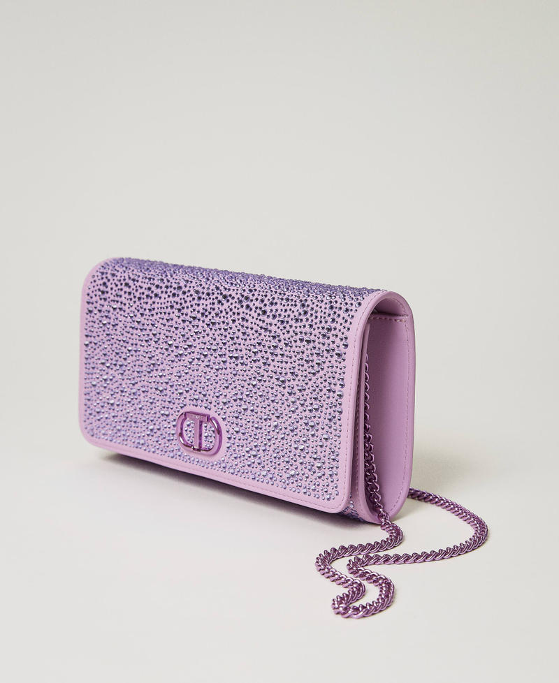 Full rhinestone clutch