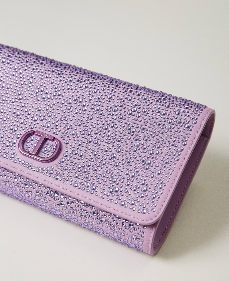 Full rhinestone clutch