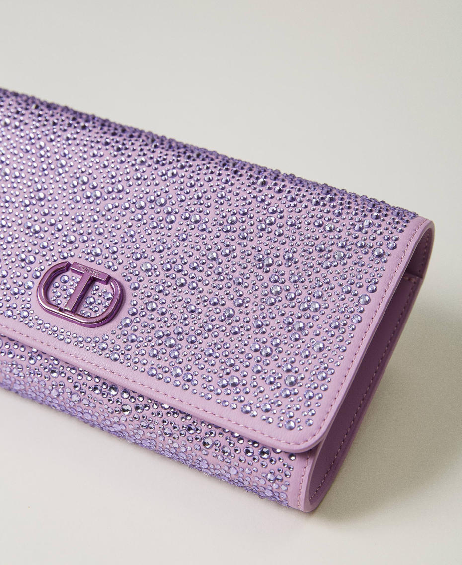 Full rhinestone clutch