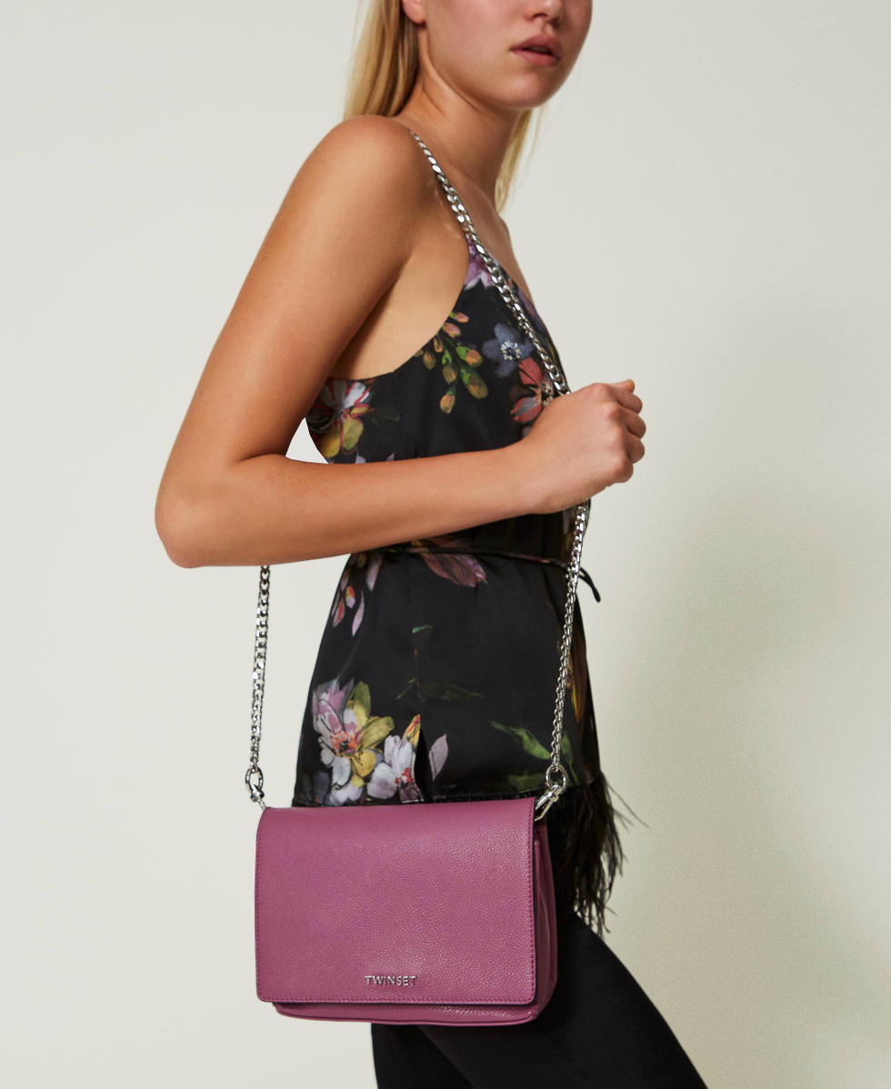 Bolso bandolera de piel