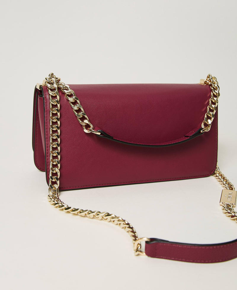 Sliding shoulder strap bag with Oval T "Raspberry Radiance" Purple Woman 232TB7076-03