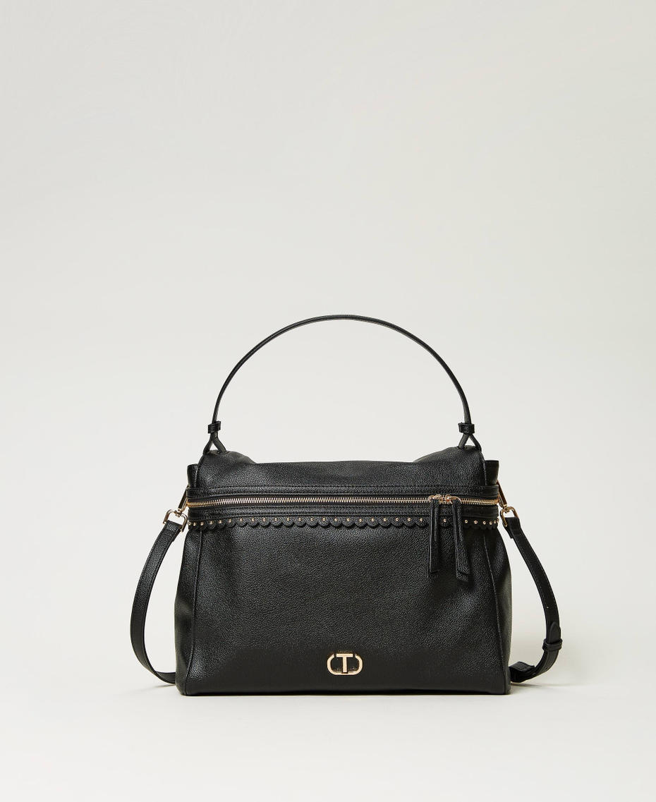 Large ‘Cécile’ top handle bag Black Woman 232TB7120_00006_01