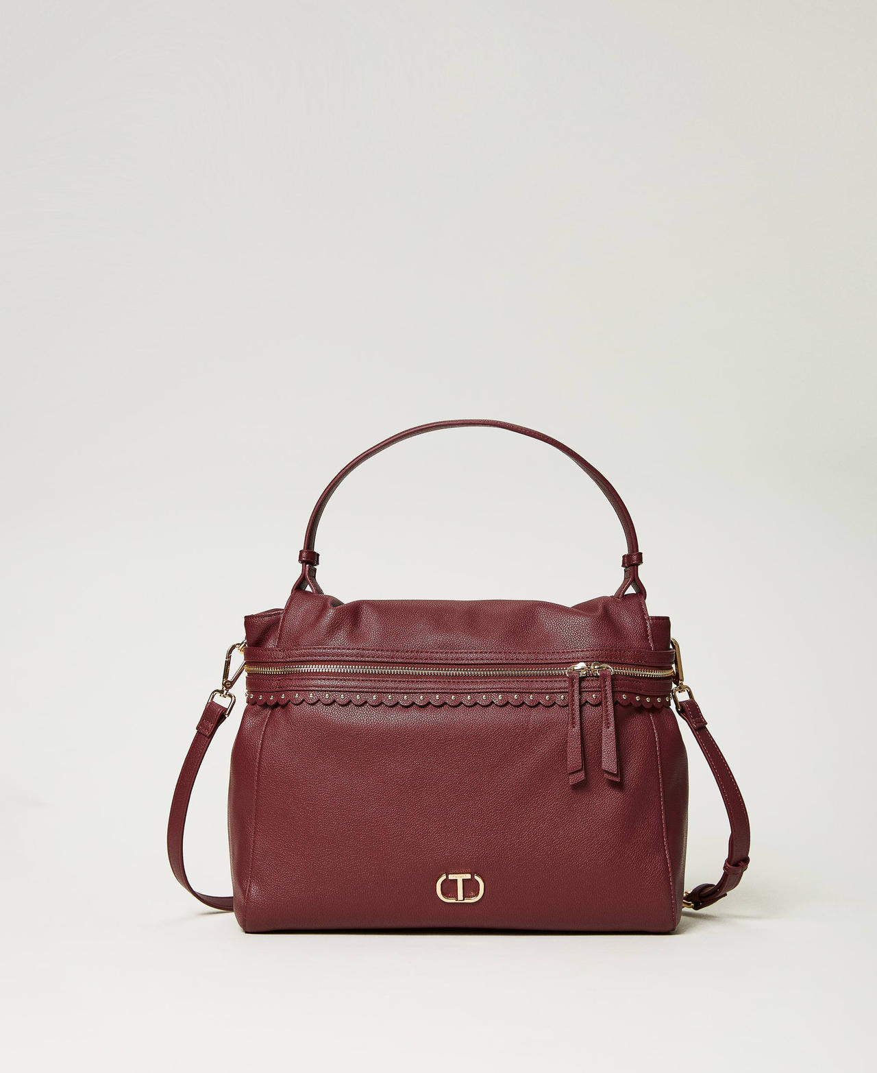 Borsa top handle &lsquo;C&eacute;cile&rsquo; grande Viola "Raspberry Radiance" Donna 232TB7120_07212_01