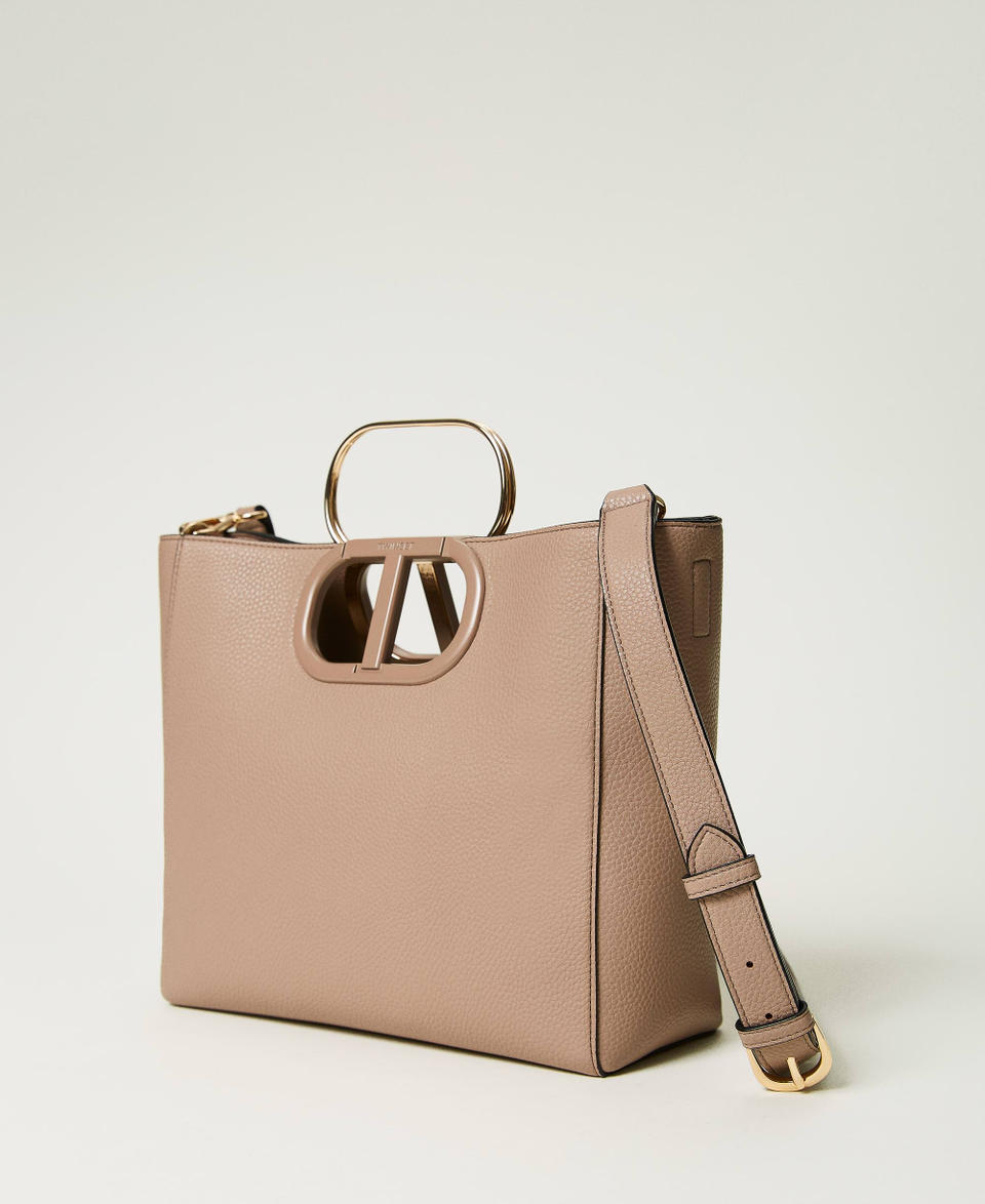 Borsa shopper 'Lila' con manico Oval T