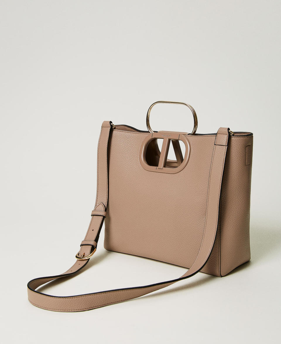 Borsa shopper 'Lila' con manico Oval T