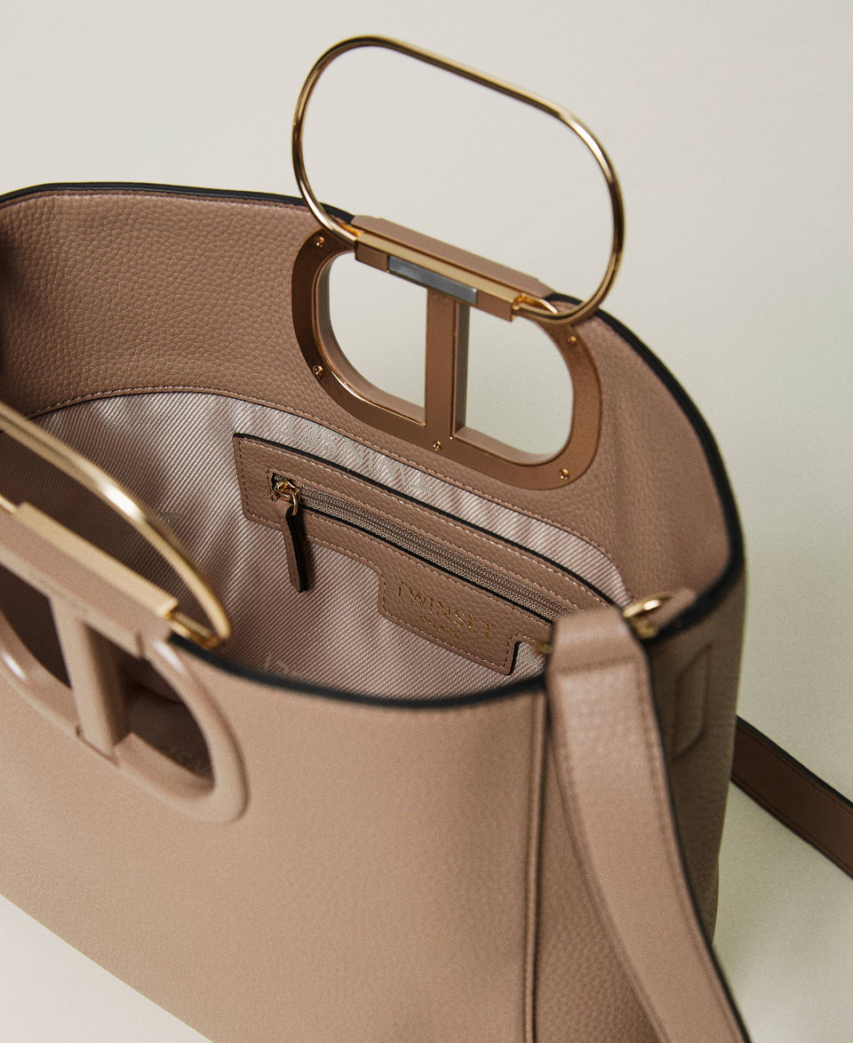 Borsa shopper 'Lila' con manico Oval T