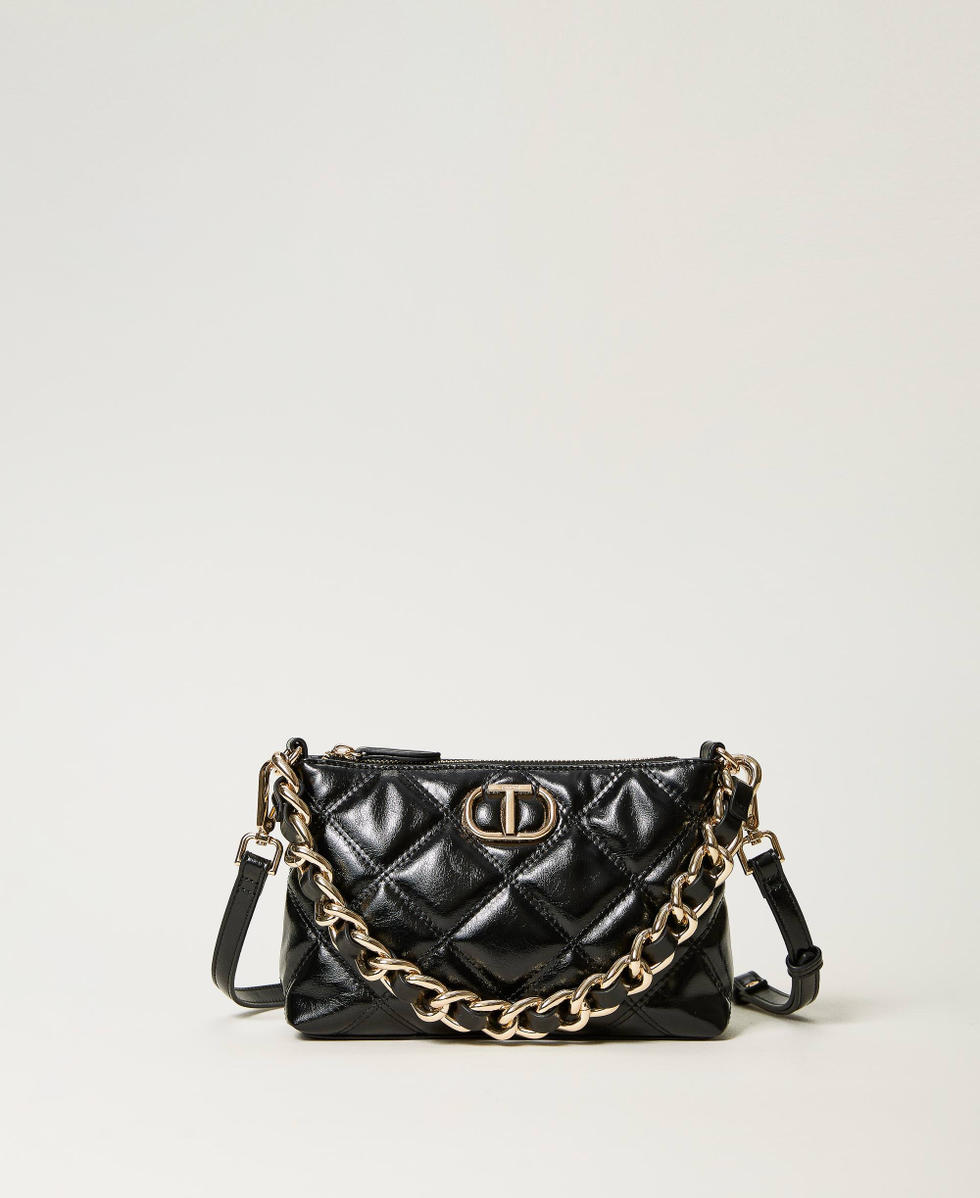 Quilted shoulder bag