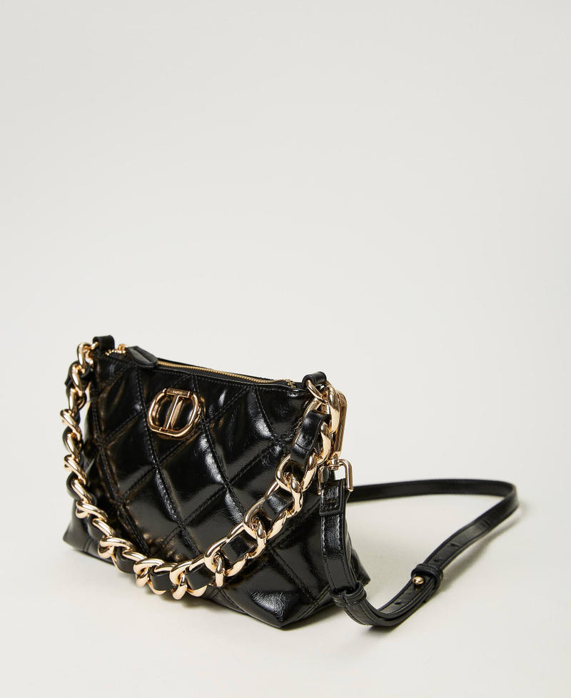 Quilted shoulder bag Woman Black TWINSET Milano