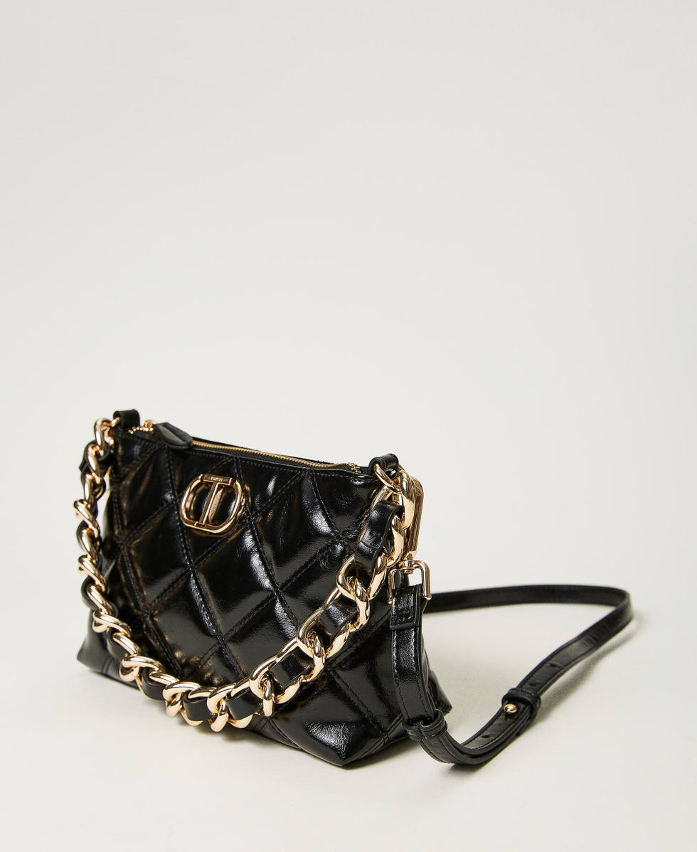 Quilted shoulder bag