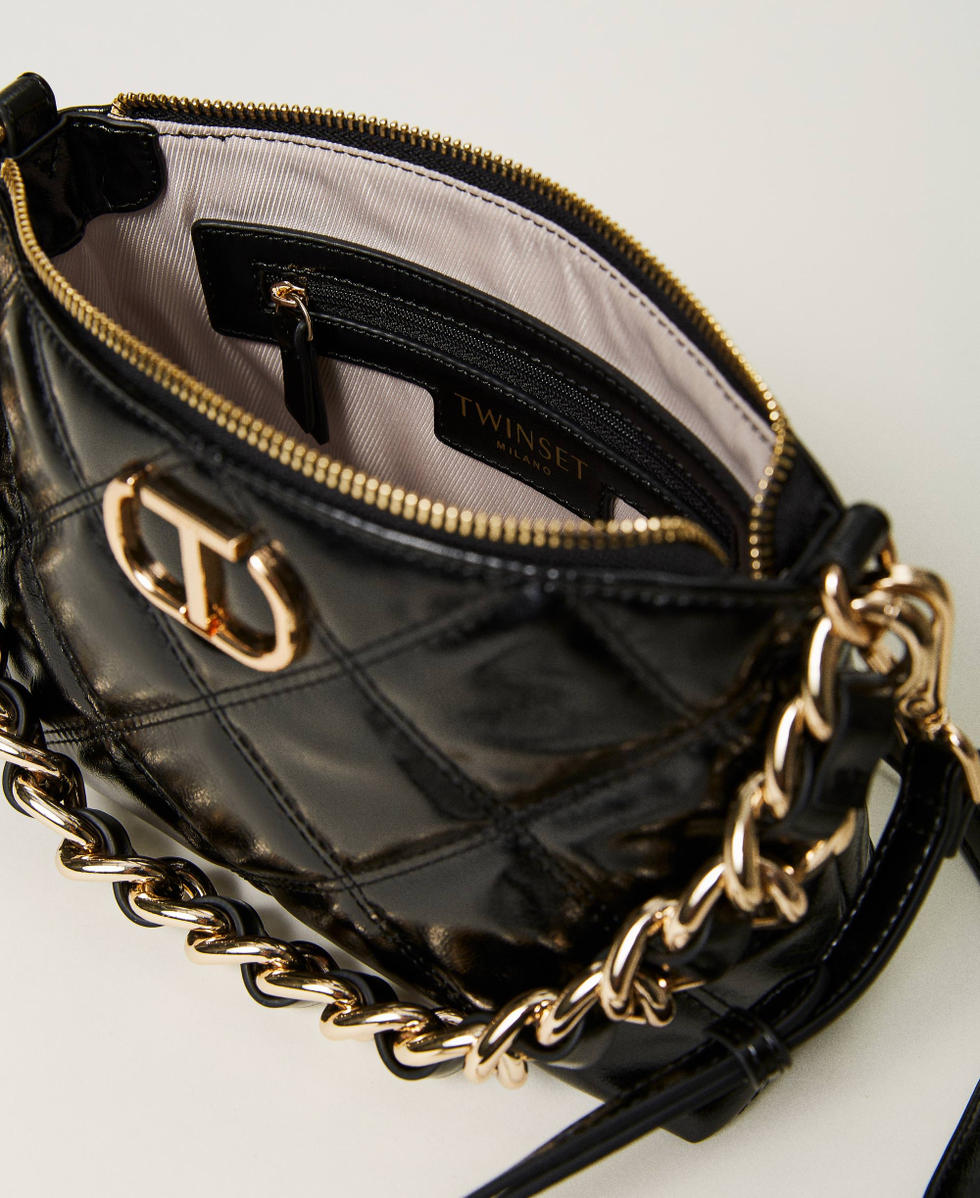 Quilted shoulder bag