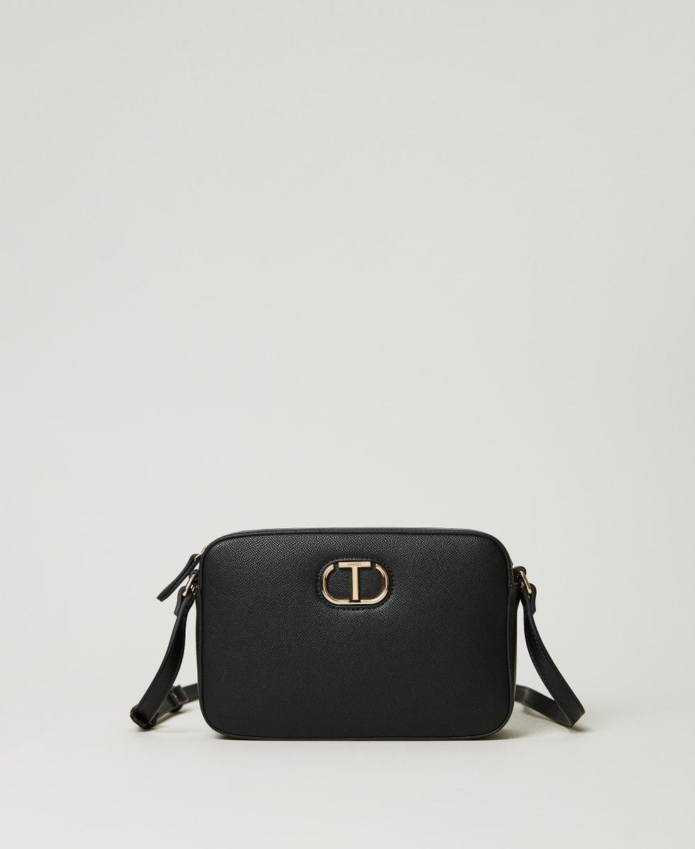 Shoulder bag with Oval T