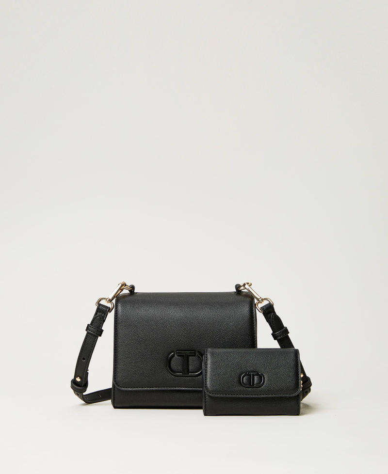 Borse a tracolla 'Together' con Oval T Nero Donna 232TB7320_00006_01