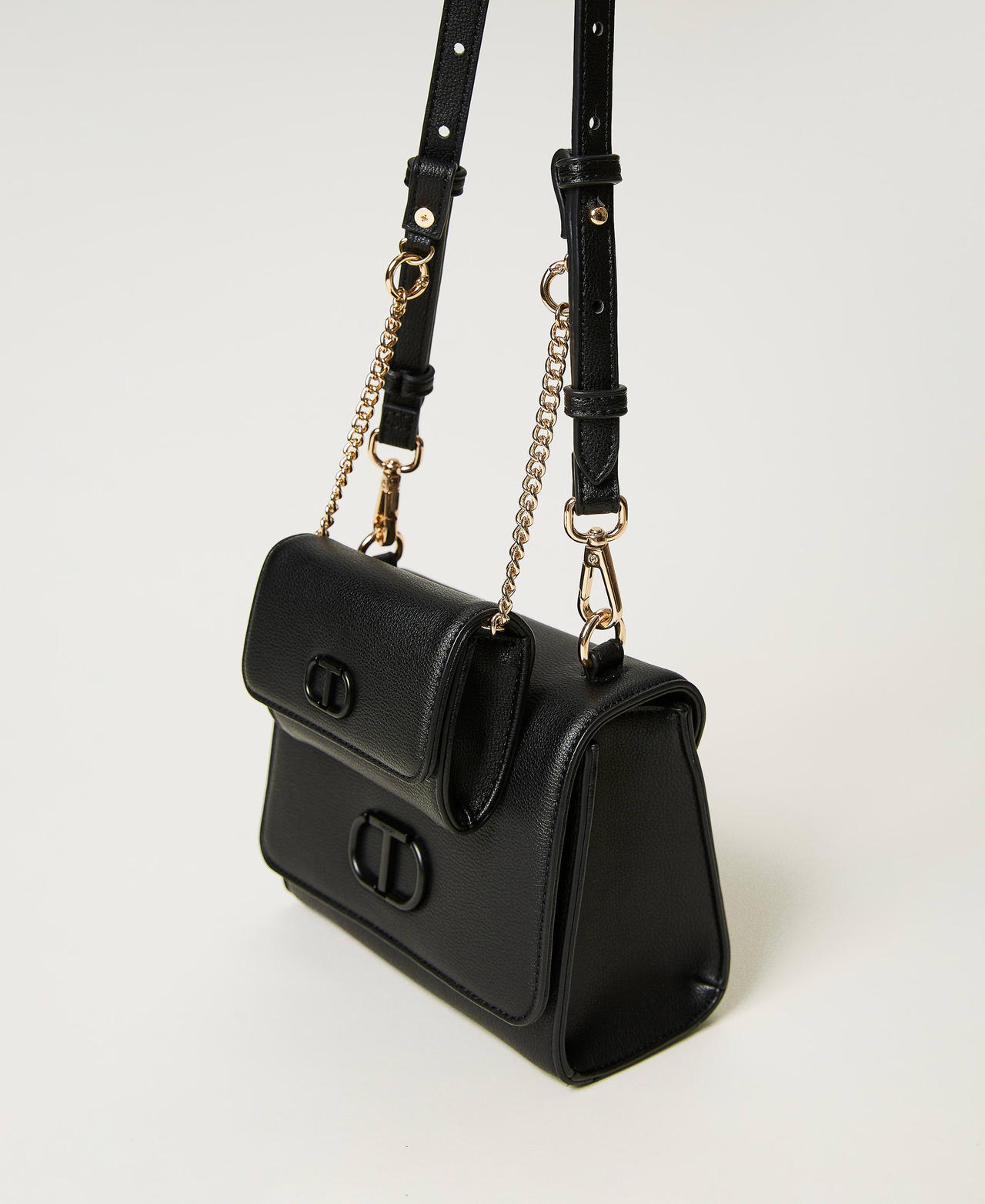 Borse a tracolla 'Together' con Oval T Nero Donna 232TB7320_00006_02