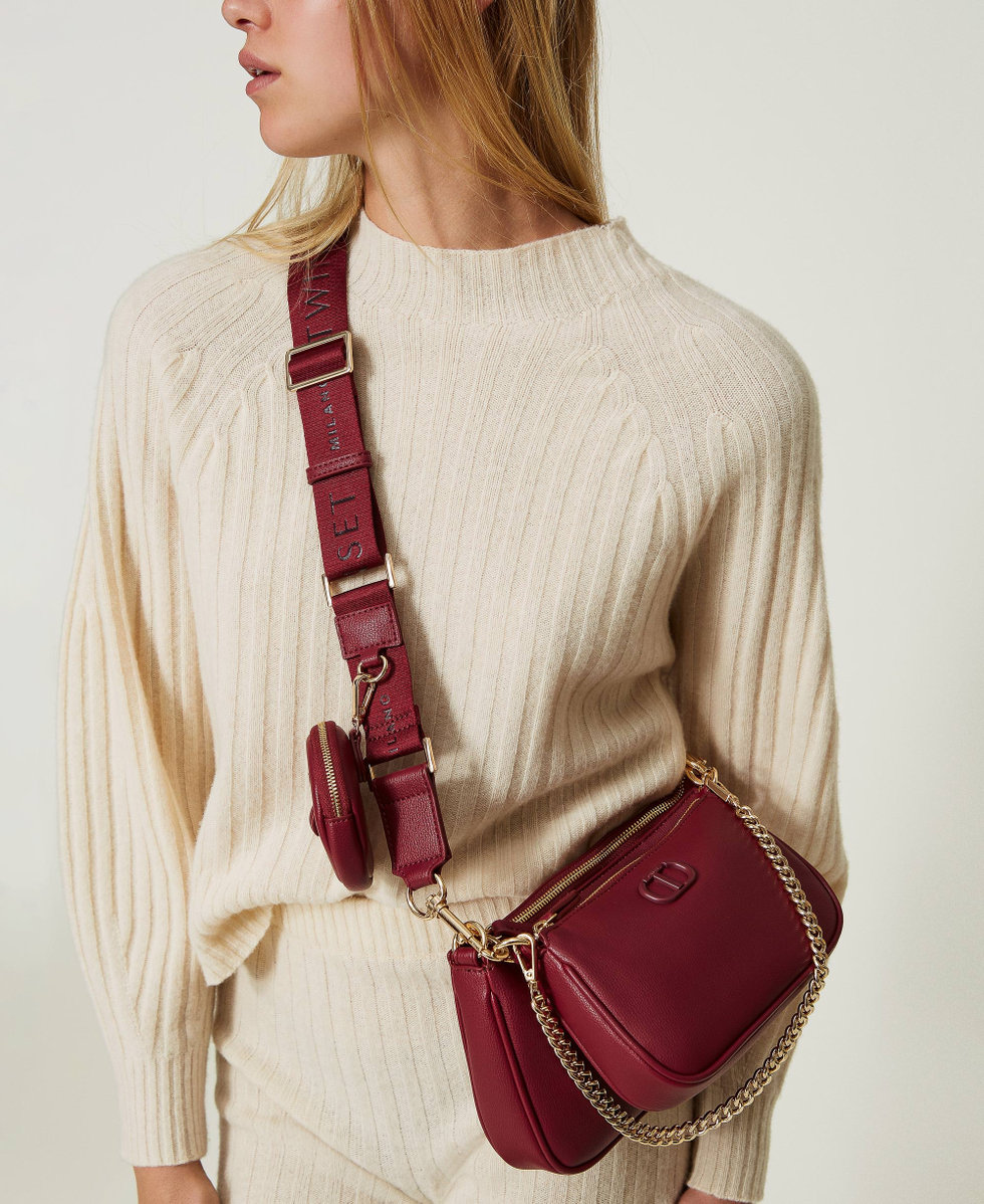 Twinset Together Three-in-one Crossbody Bag - Brown