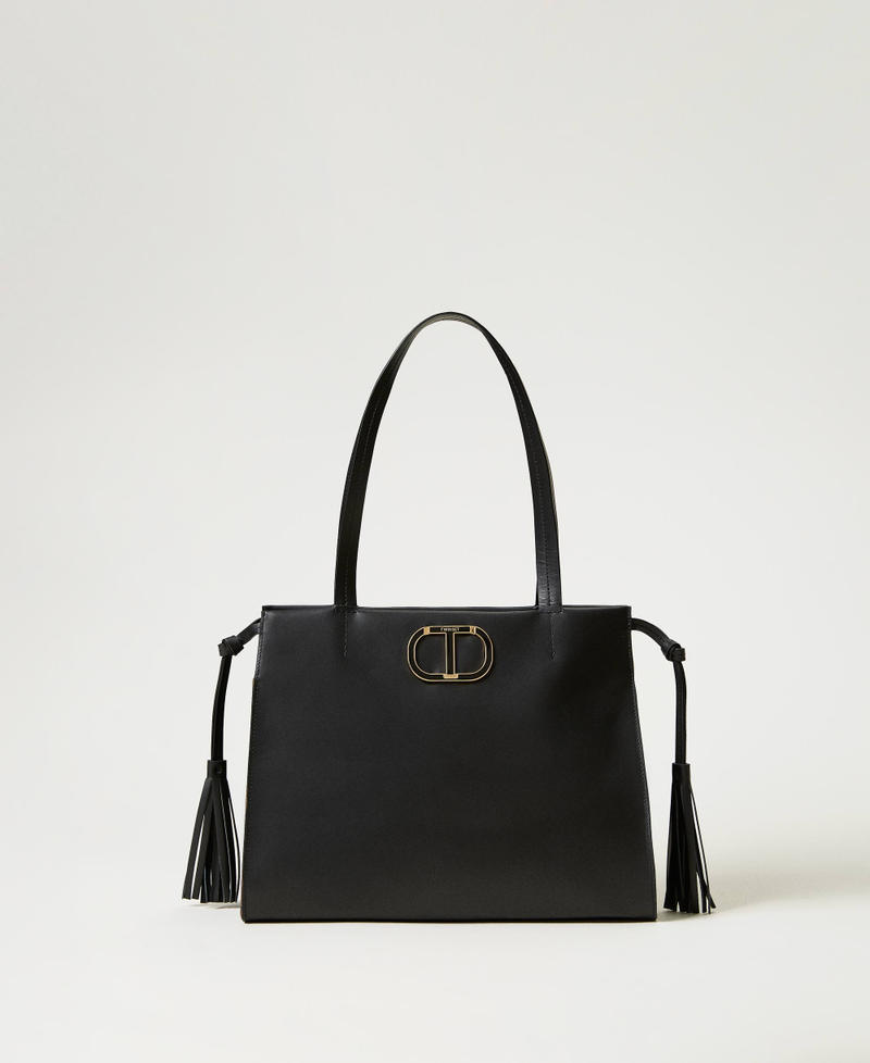 Кожаная сумка-шоппер Étoile с кисточками Кожа Коричневый женщина 232TB7421-01