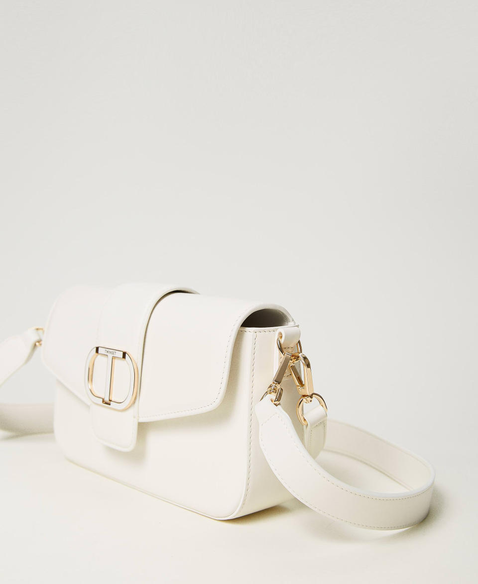 Borsa a tracolla 'Amie' in pelle Off White Donna 232TB7440_00526_02