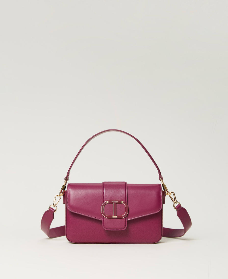 Borsa a tracolla 'Amie' in pelle Lilla Scuro Donna 232TB7440_10825_01