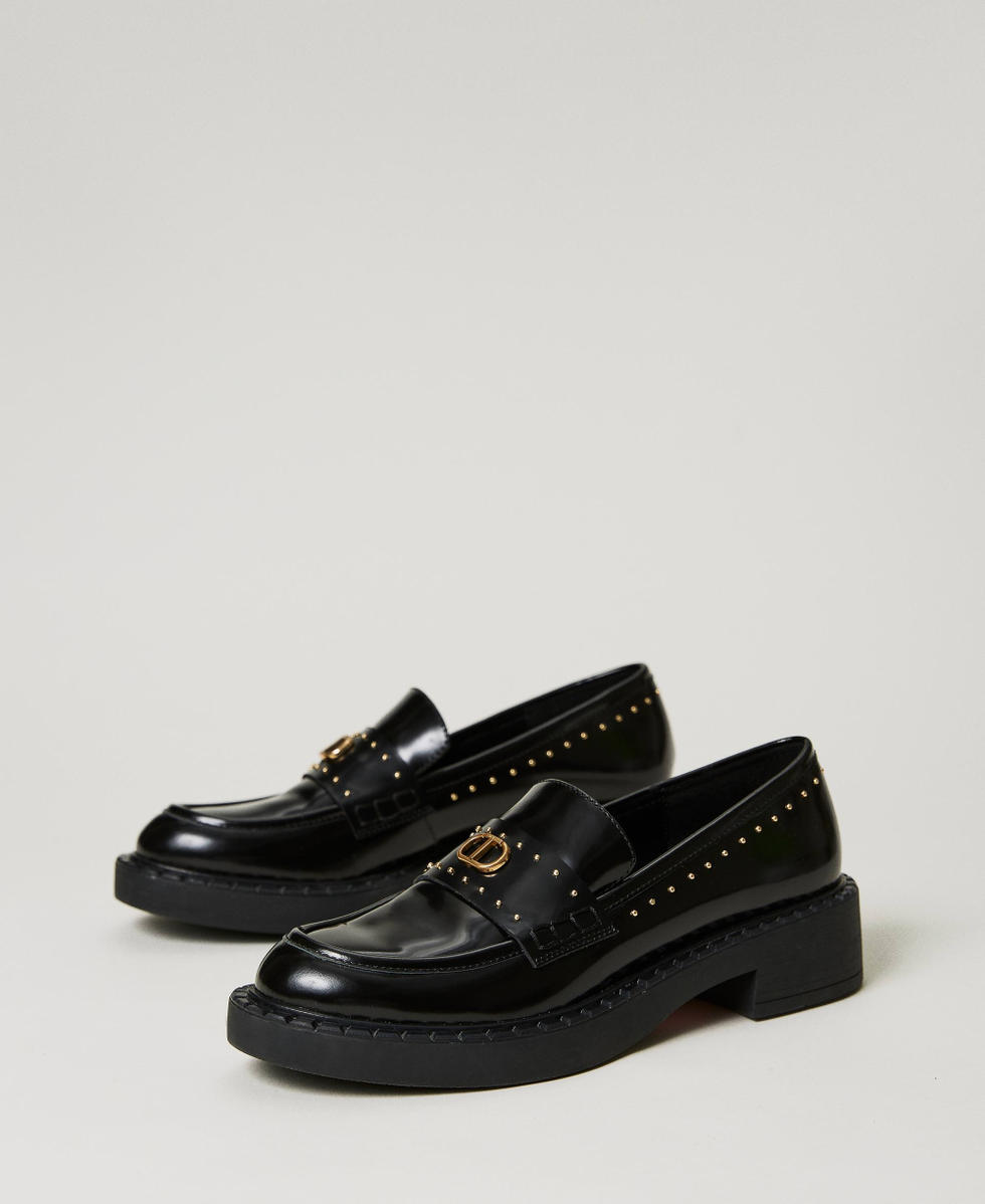 Loafers with studs hotsell