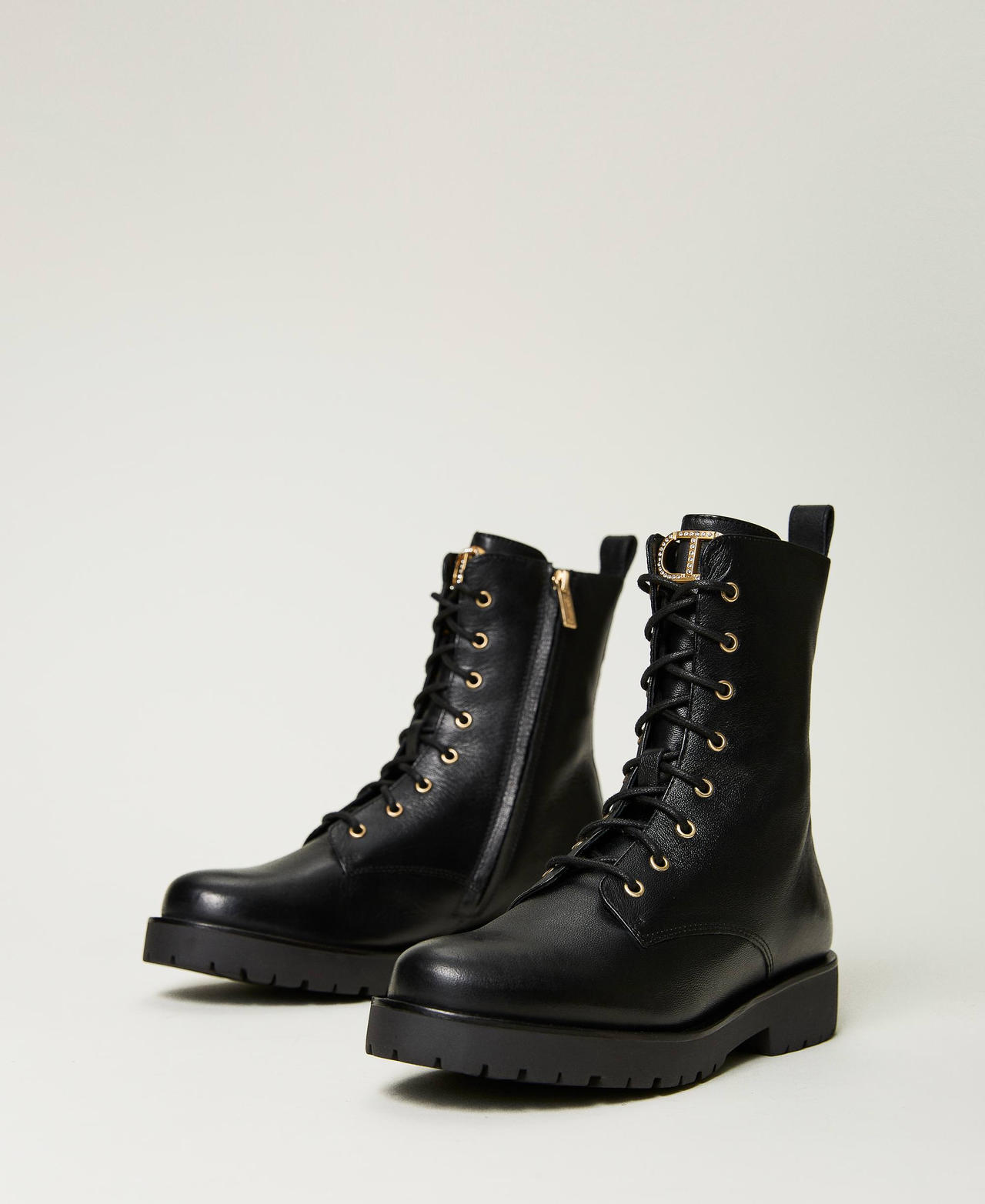 Massimo dutti combat boots online