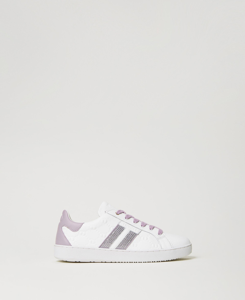 Light Weight Lace-Up Sneaker in Exotic Stingray Fish Leather