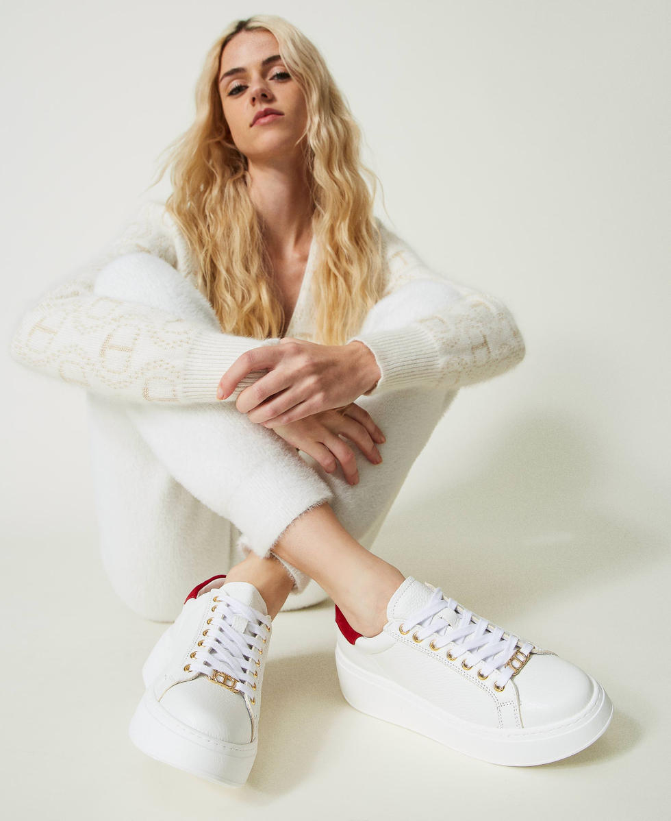 Topshop cuba shop lace up trainers