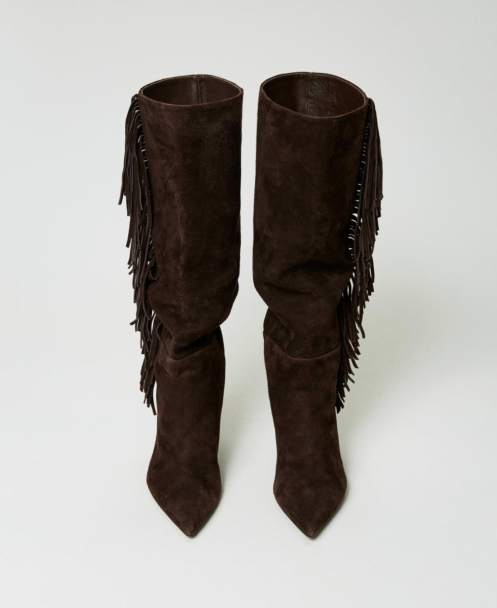 Boots with fringes on sale discount