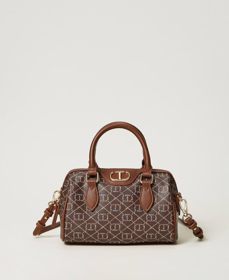 Sac bowling avec imprimé Floral T