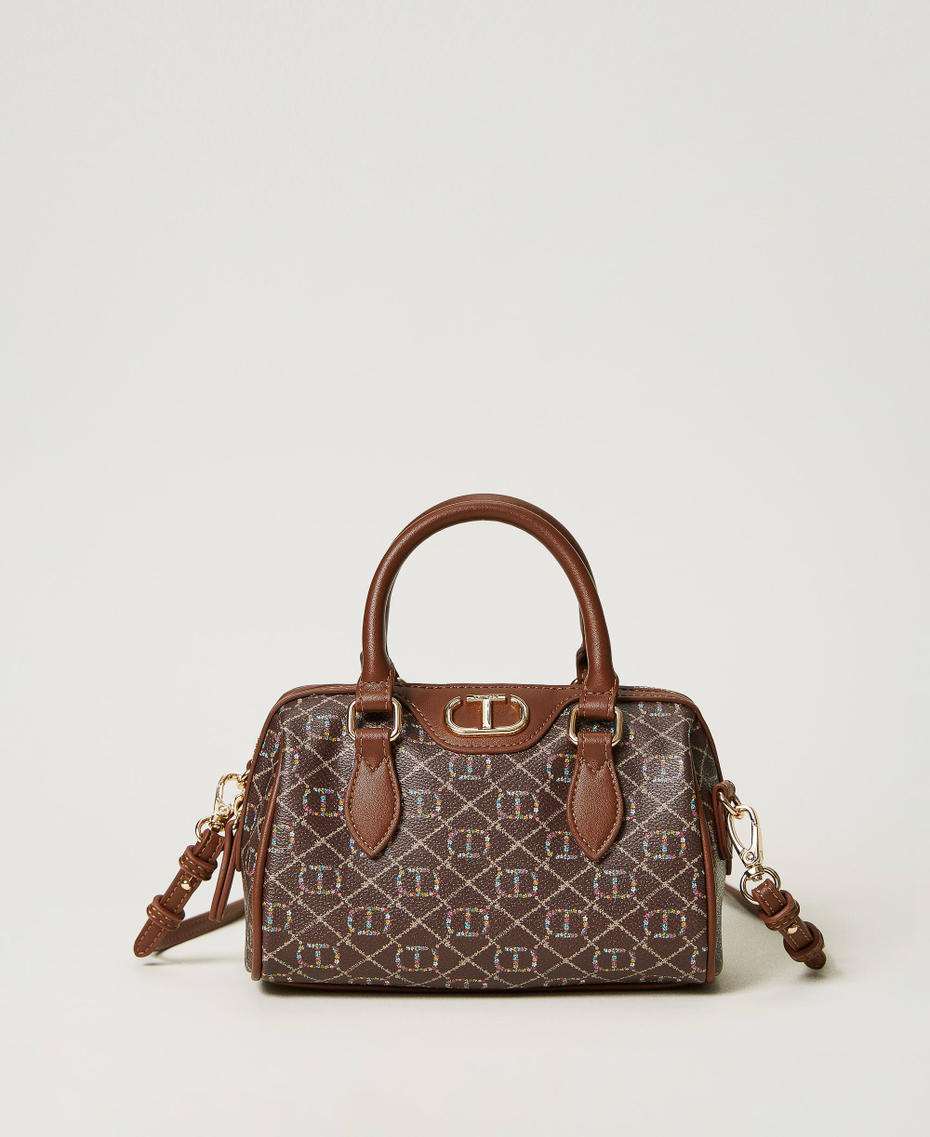 Sac bowling avec imprimé Floral T