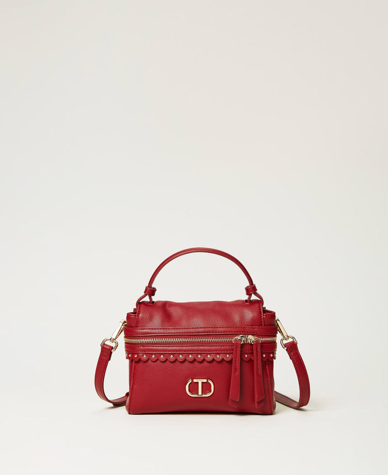 Borsa top handle ‘Cécile’ piccola Rosso Ardente Donna 232TD8110_04231_01