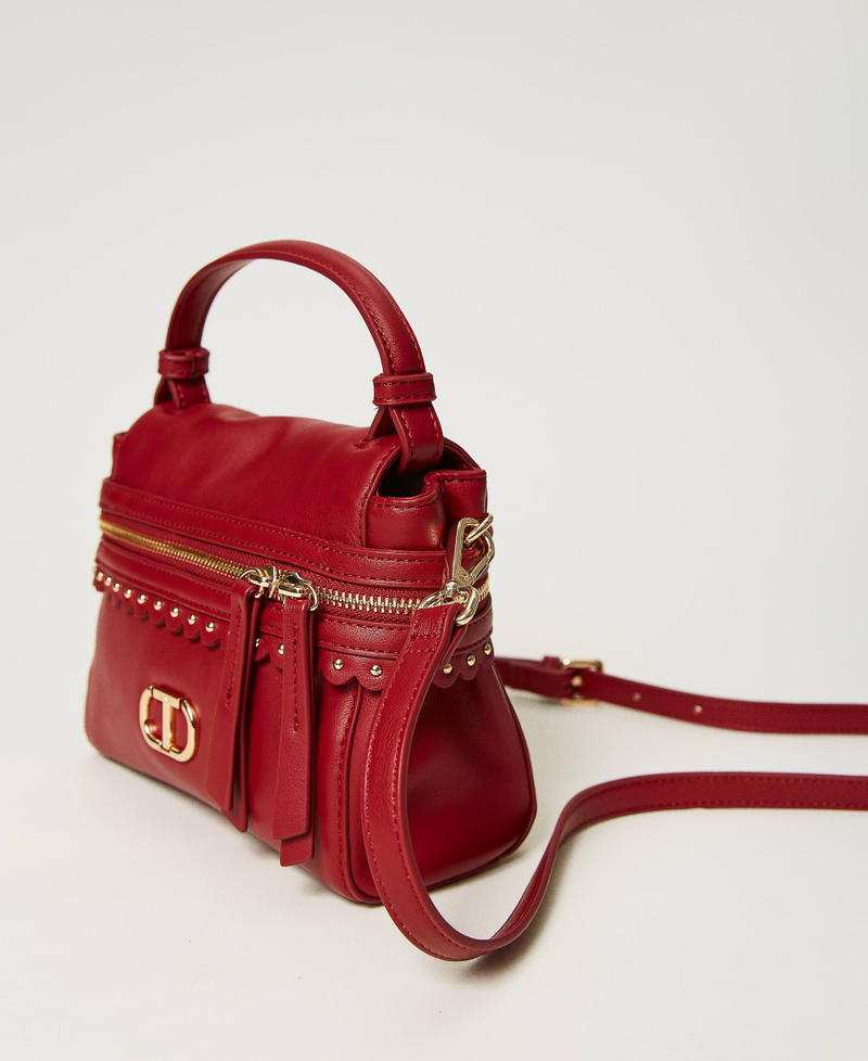 Borsa top handle ‘Cécile’ piccola Rosso Ardente Donna 232TD8110_04231_02