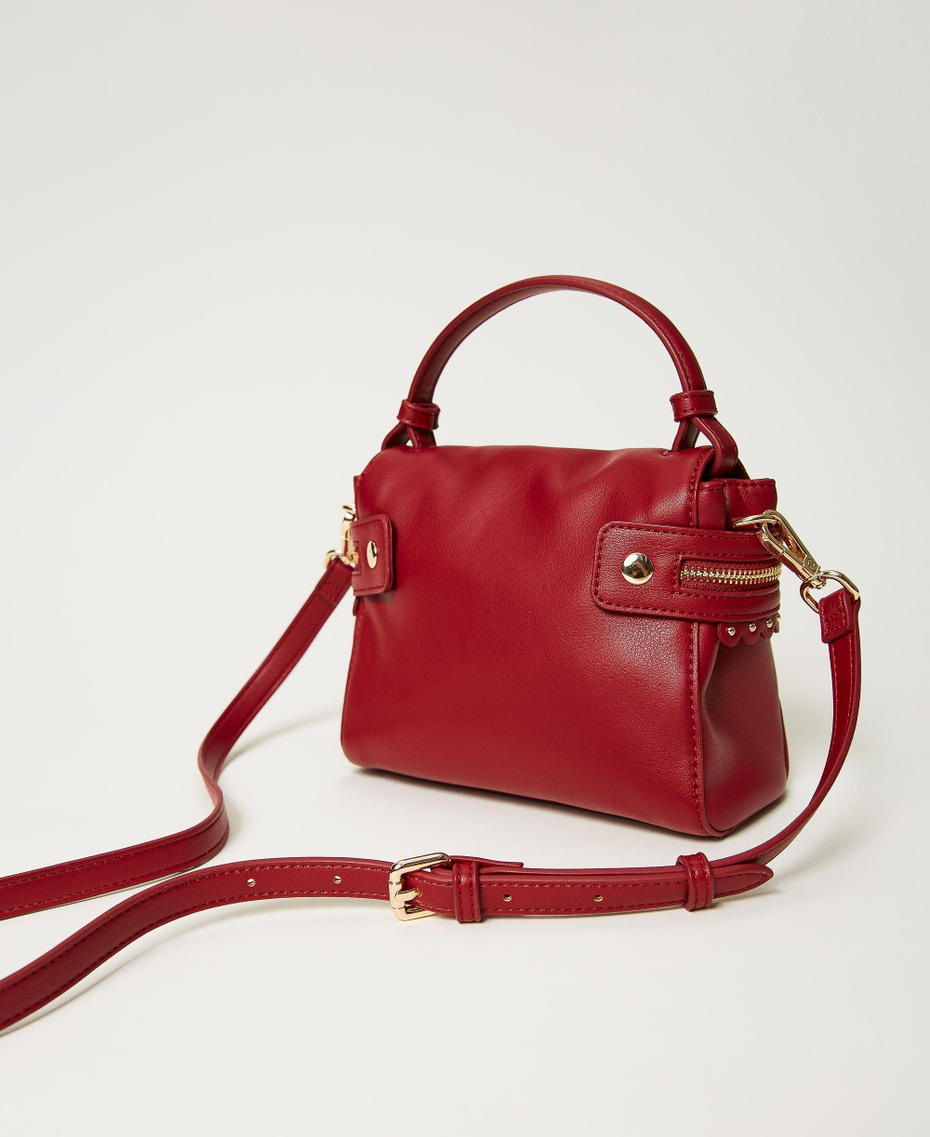 Borsa top handle ‘Cécile’ piccola Rosso Ardente Donna 232TD8110_04231_03