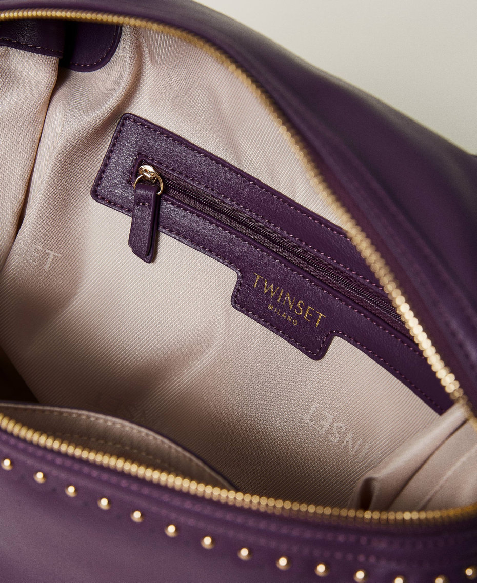 Large ‘Cécile’ top handle bag Violet Woman 232TD8111_00693_04