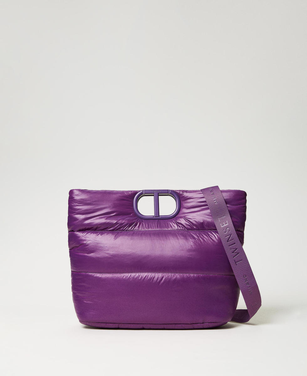Lila Ski' padded and quilted bag Woman, Yellow | TWINSET Milano