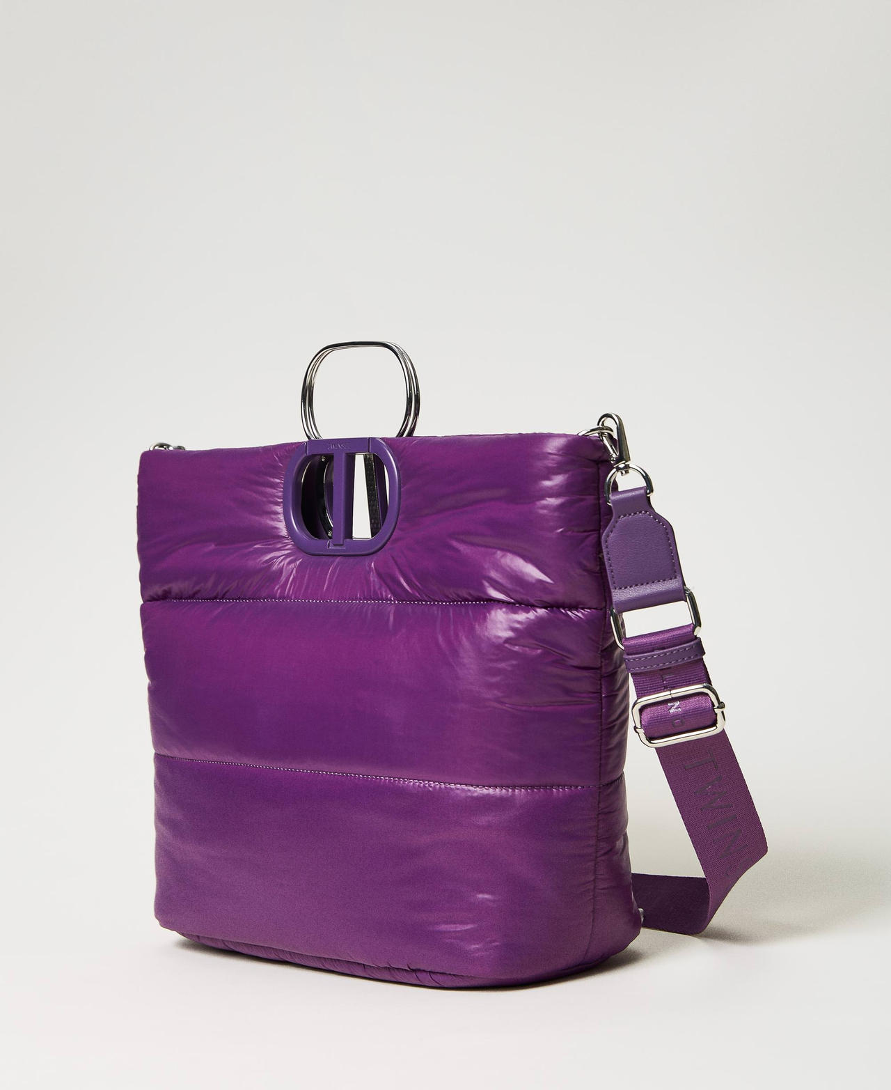 'Lila Ski' padded and quilted bag Violet Woman 232TD8151-02