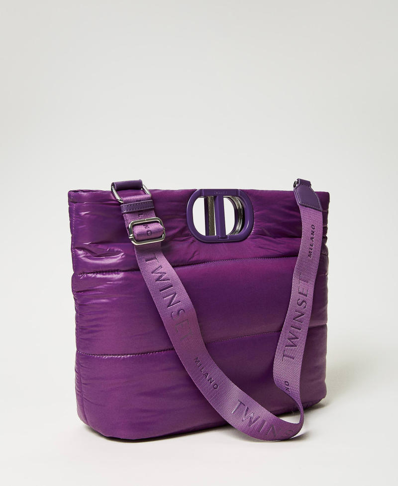 'Lila Ski' padded and quilted bag Violet Woman 232TD8151-03