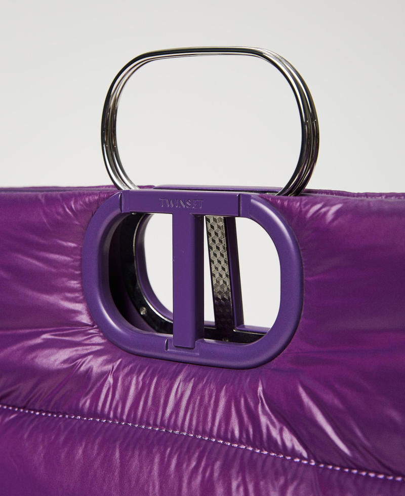 Стеганая сумка Lila Ski с набивкой Фиолетовый женщина 232TD8151-04
