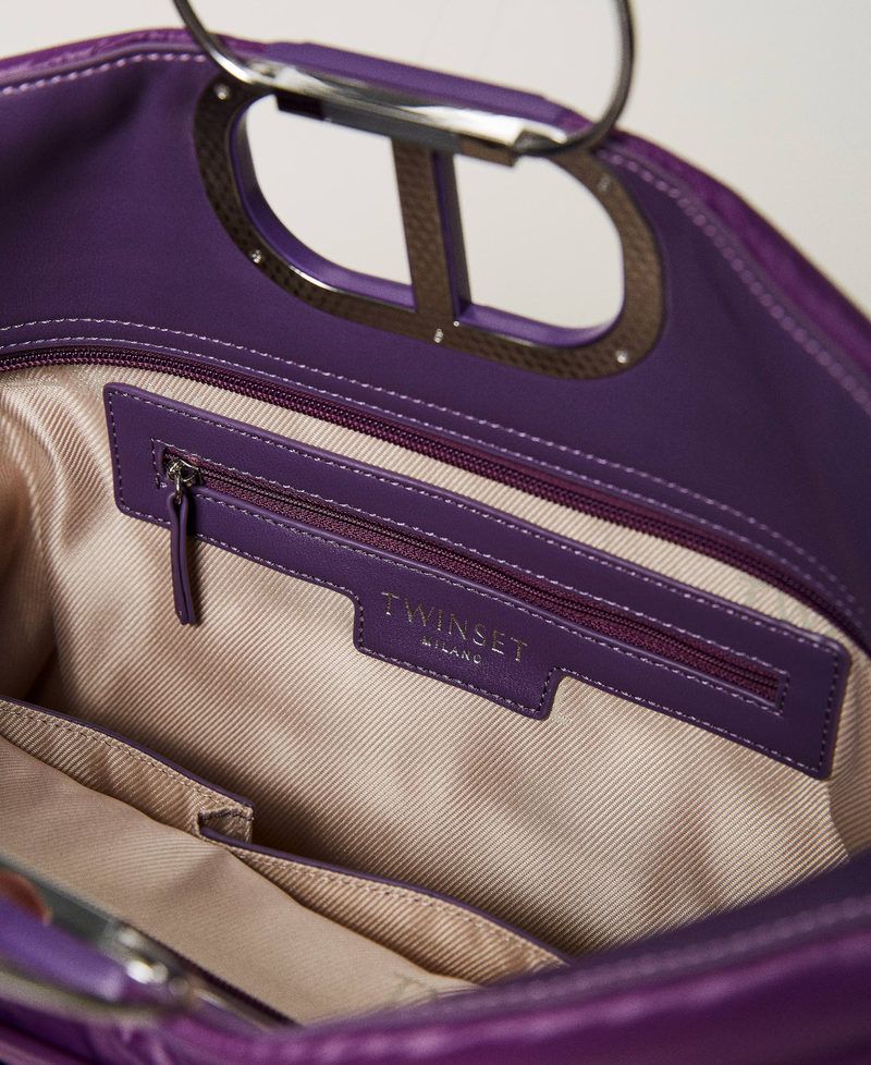 'Lila Ski' padded and quilted bag Violet Woman 232TD8151-05