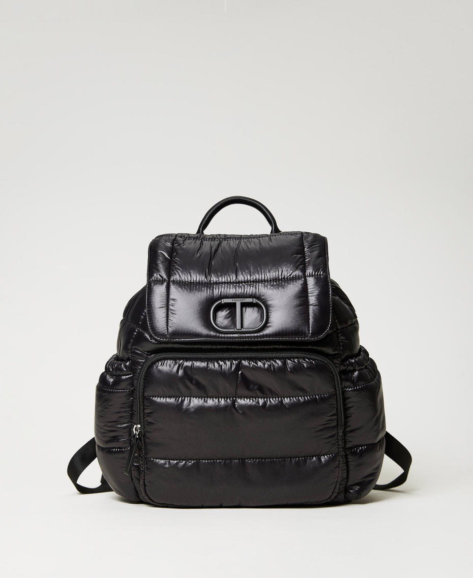 'Lila Ski' padded and quilted backpack