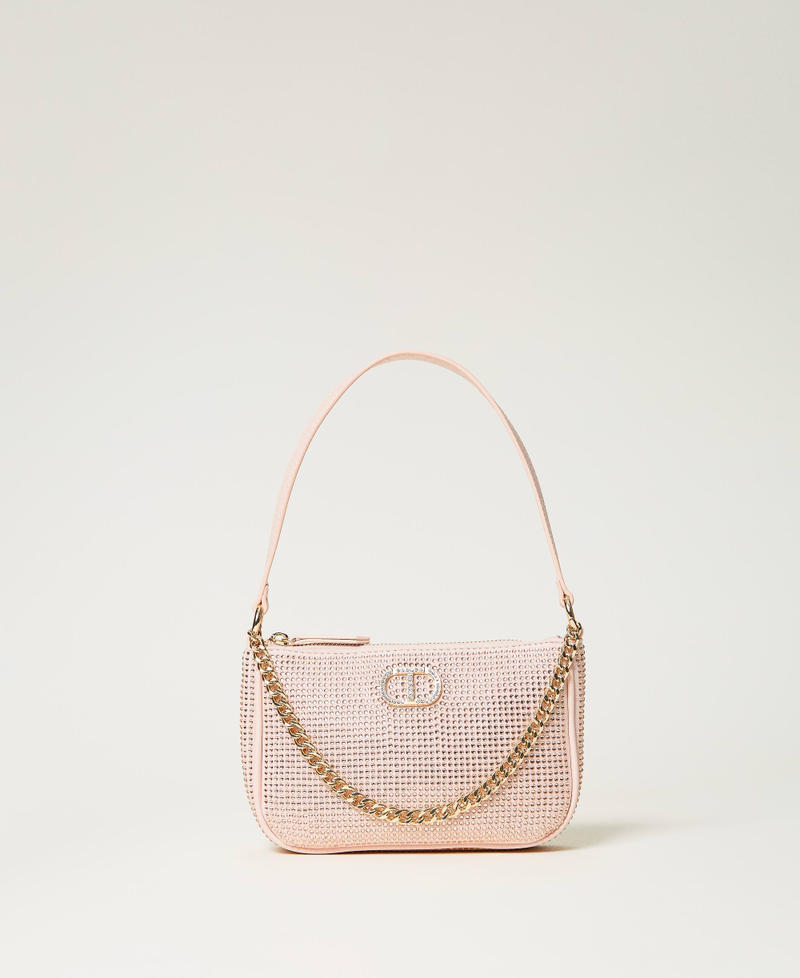 Party-Umhängetasche „Petite“ mit Oval T Rosé Frau 232TD8211_00496_01