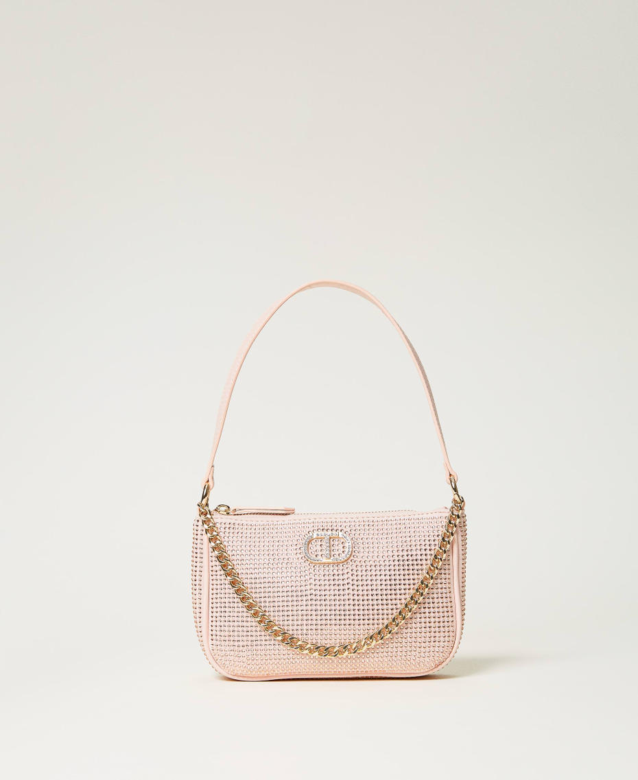Party-Umhängetasche „Petite“ mit Oval T Rosé Frau 232TD8211_00496_01