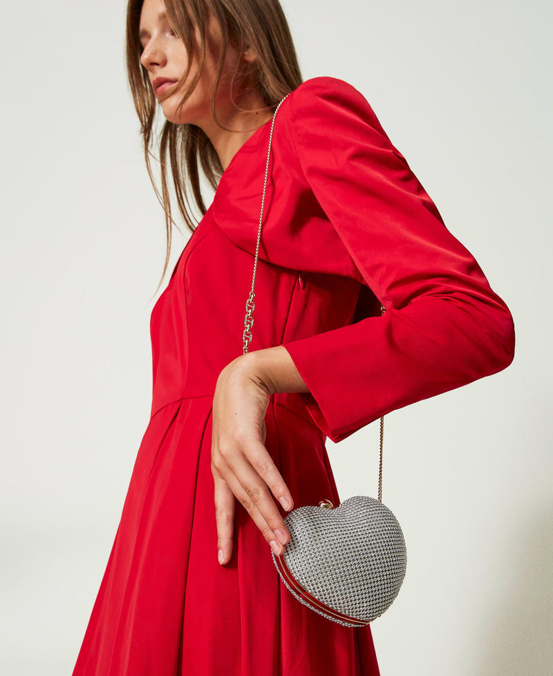 Borsa clutch 'Coup de Coeur' con strass