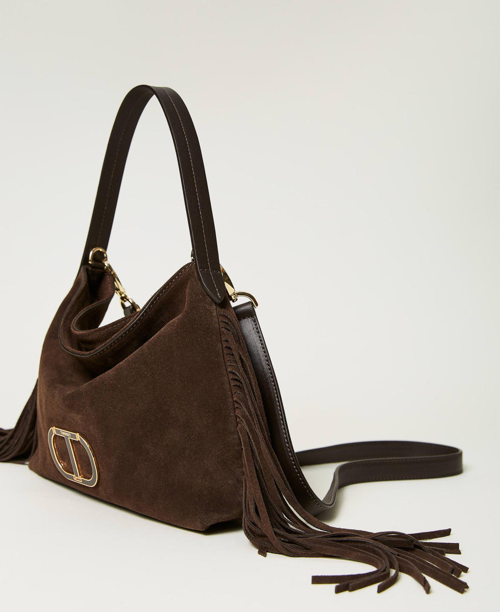 Borsa con frange twin set online