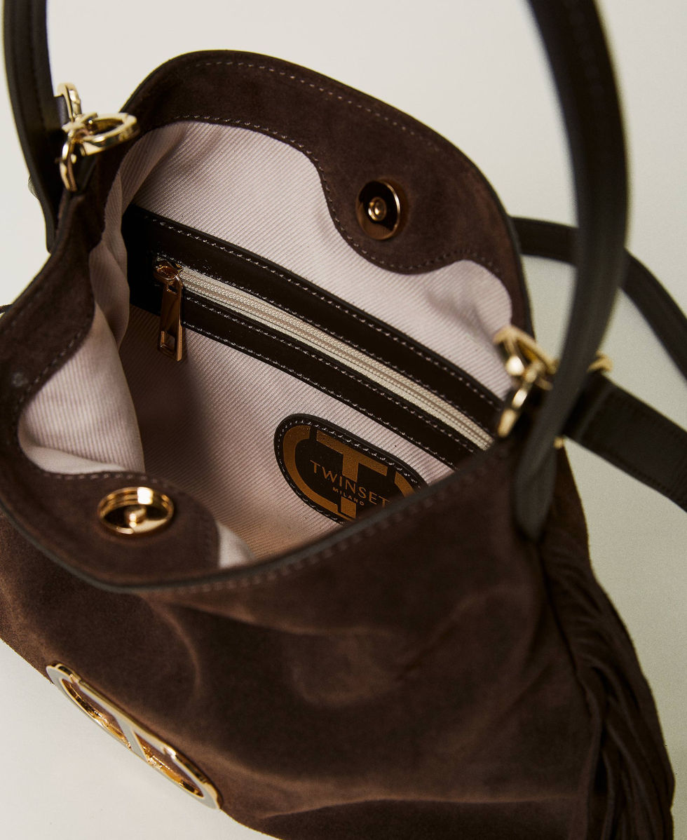 Bolso bandolera ante marron shop
