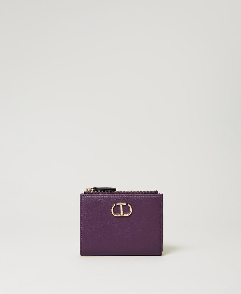 Portafoglio piccolo con Oval T Violetto Donna 232TD8352_00693_01