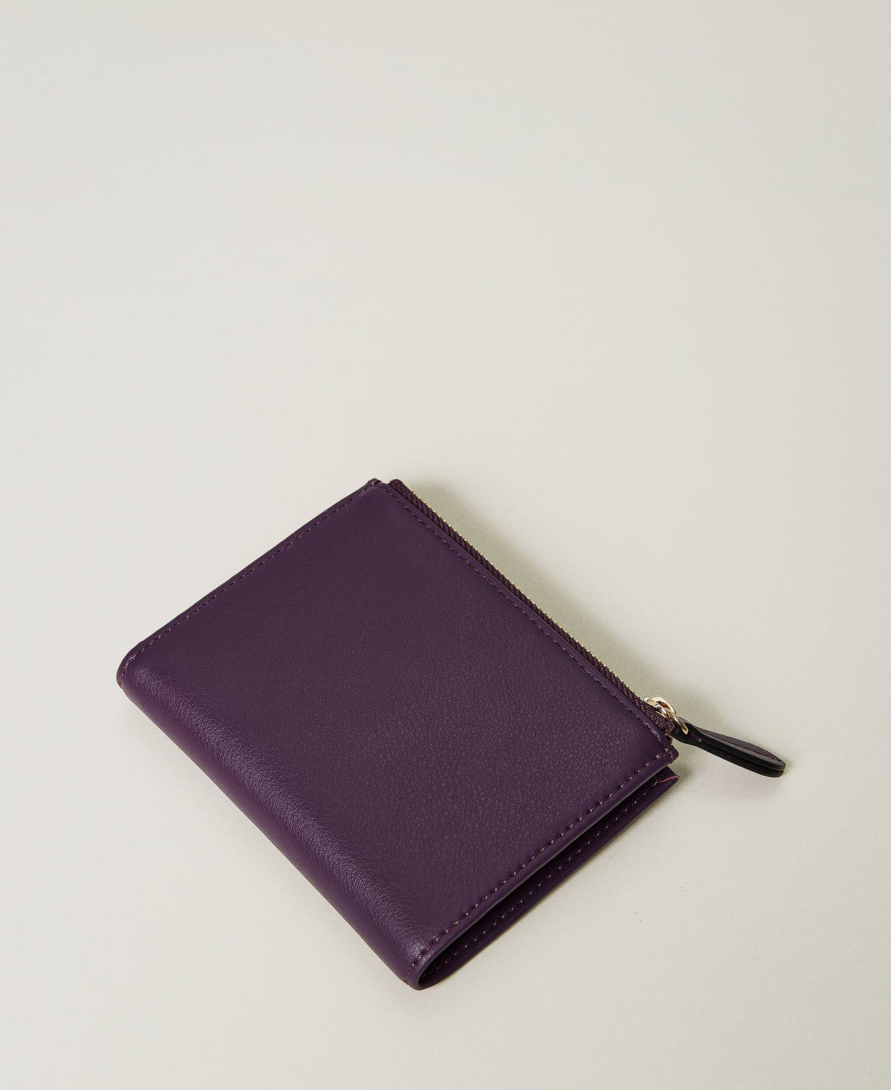 Portafoglio piccolo con Oval T Violetto Donna 232TD8352_00693_02